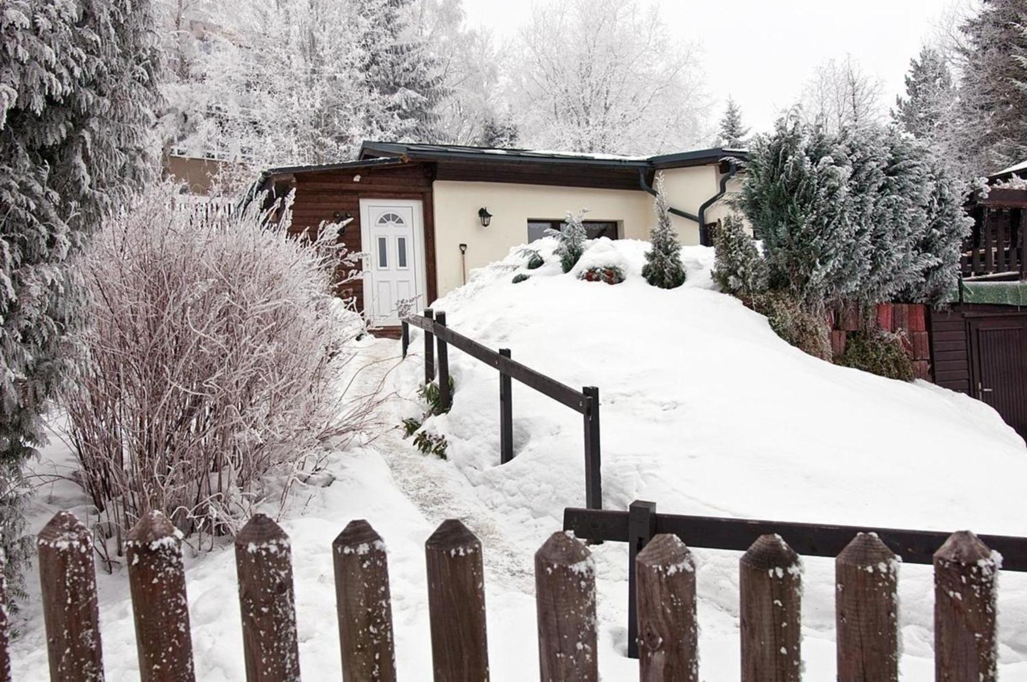 Ferienhaus In Kurort Oberwiesenthal Mit Grill Bagian luar foto